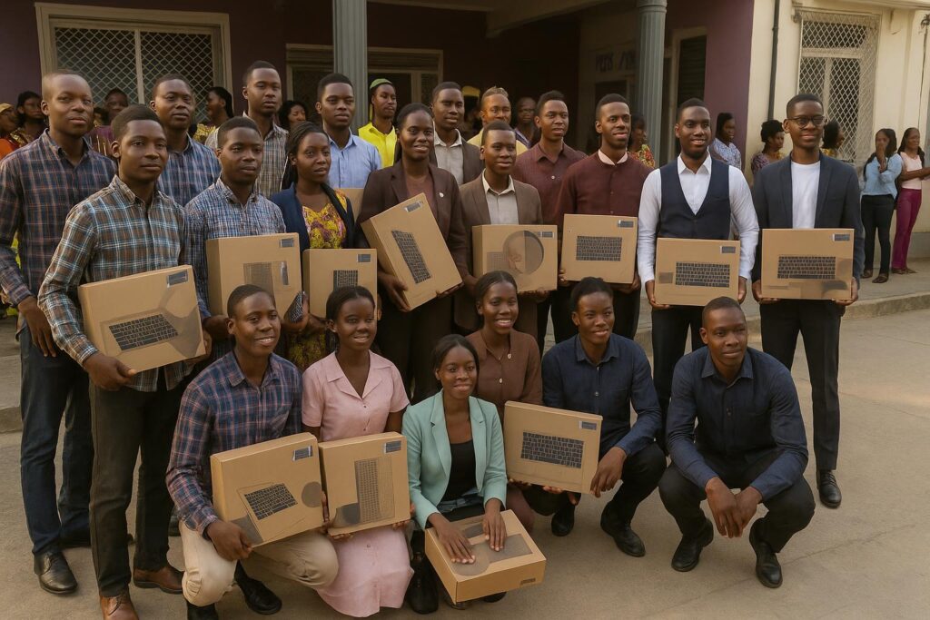 MTN Laptops Spark Digital Leap for Congo Youth