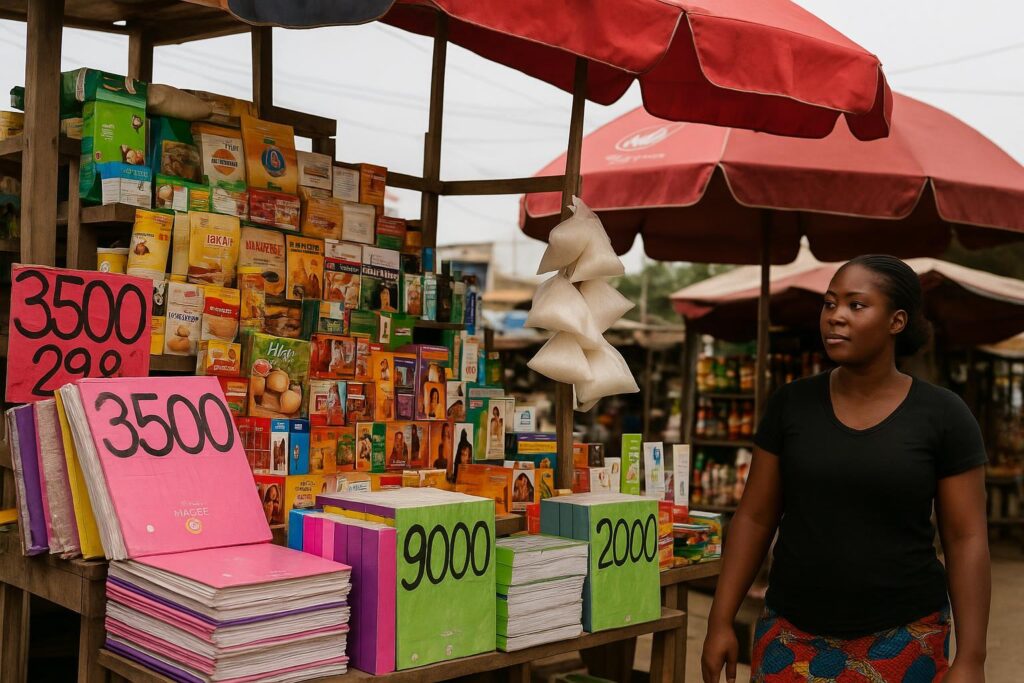 Bacongo Market’s Racy Posters Spark Street Buzz
