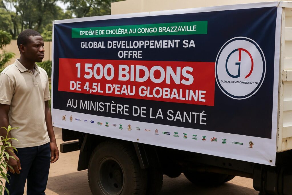 Mineral Water Lifeline: Corporate Donation Boosts Cholera Fight
