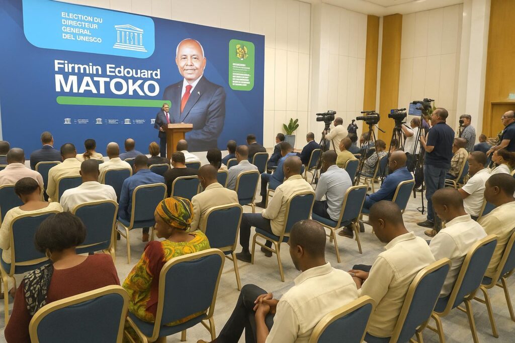 Matoko’s UNESCO Run Electrifies Brazzaville Media