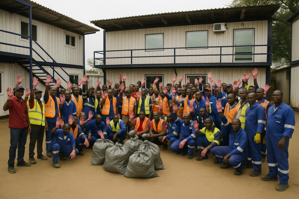 World Cleanup Day in Congo: 40,000 m² Trash Gone