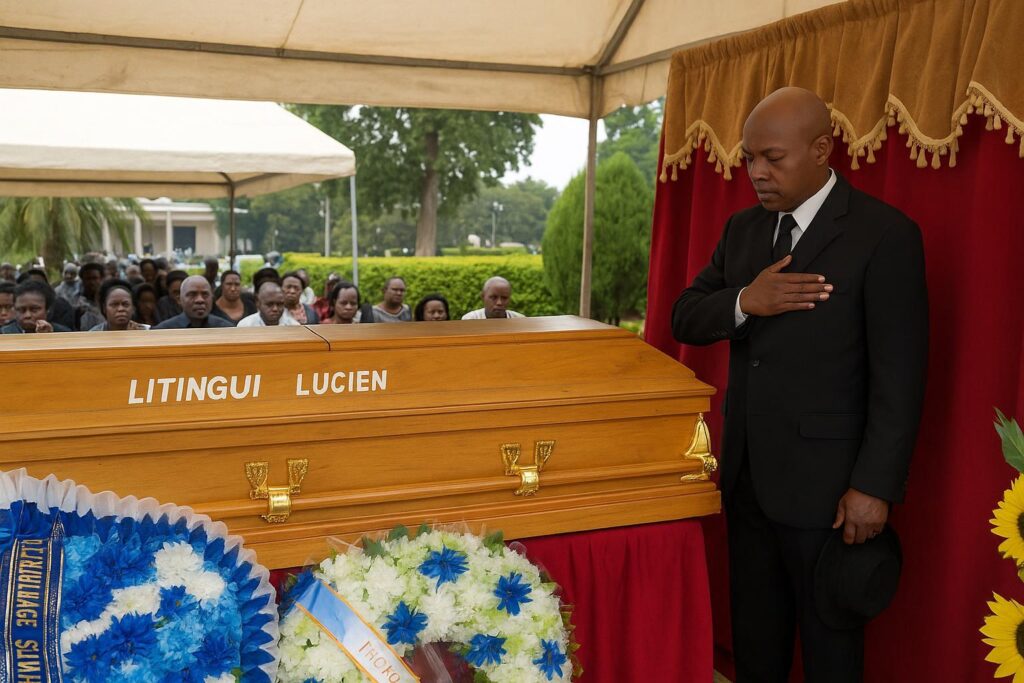 Navy Farewell: Captain Lucien Litingui Honoured