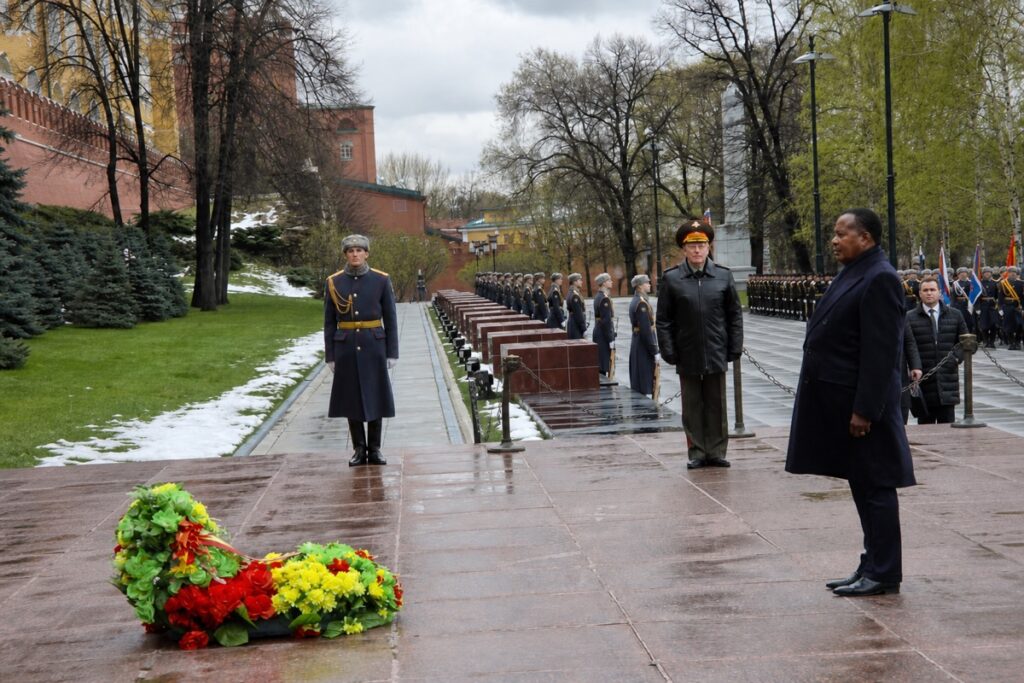 Sassou N’Guesso Lands in Moscow to Deepen Ties