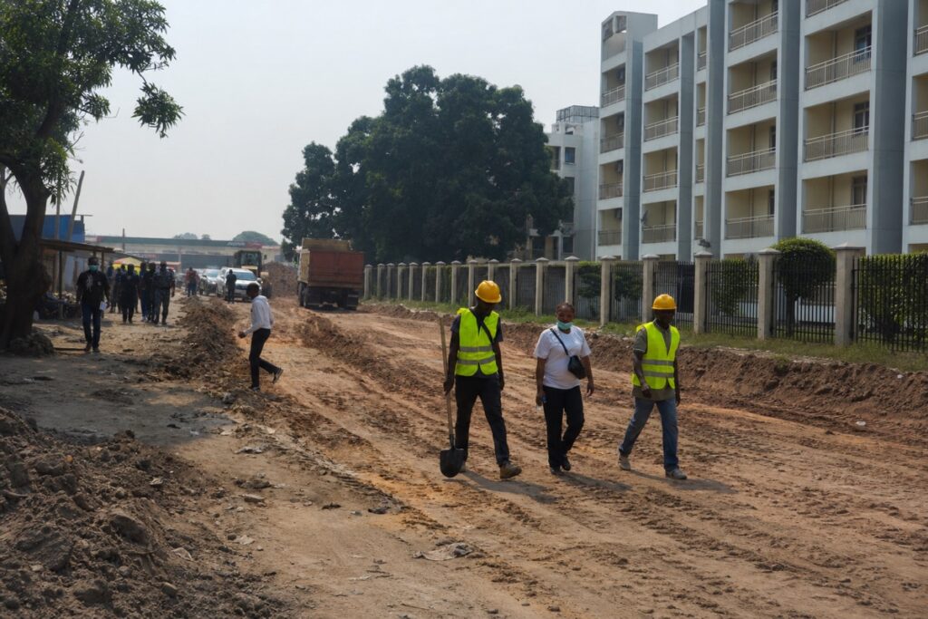 Brazzaville Paves Over Blighted Avenue des Blindés